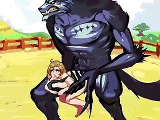 Animated Man Fuck Dog