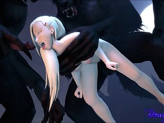 Ino Fucked By Werewolves[monster]3D Bestiality